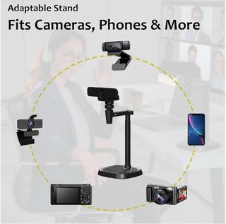 Soporte para cámara web para teléfono