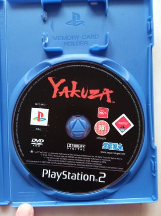Juego original Yakuza PS2 PAL como nuevo
