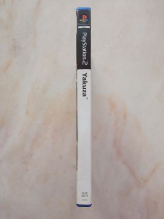 Juego original Yakuza PS2 PAL como nuevo