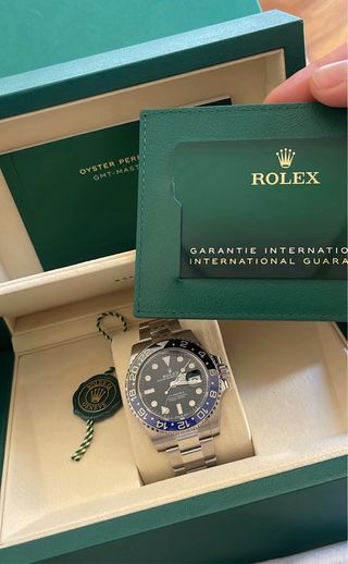 Rolex GMT Master II “batman”