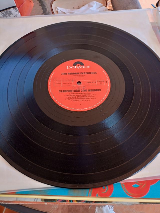2 Discos LP de Vinilo JIMI Hendrix.