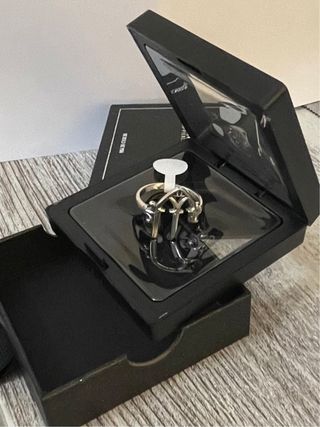 Goth arch ring Punk youth anillo