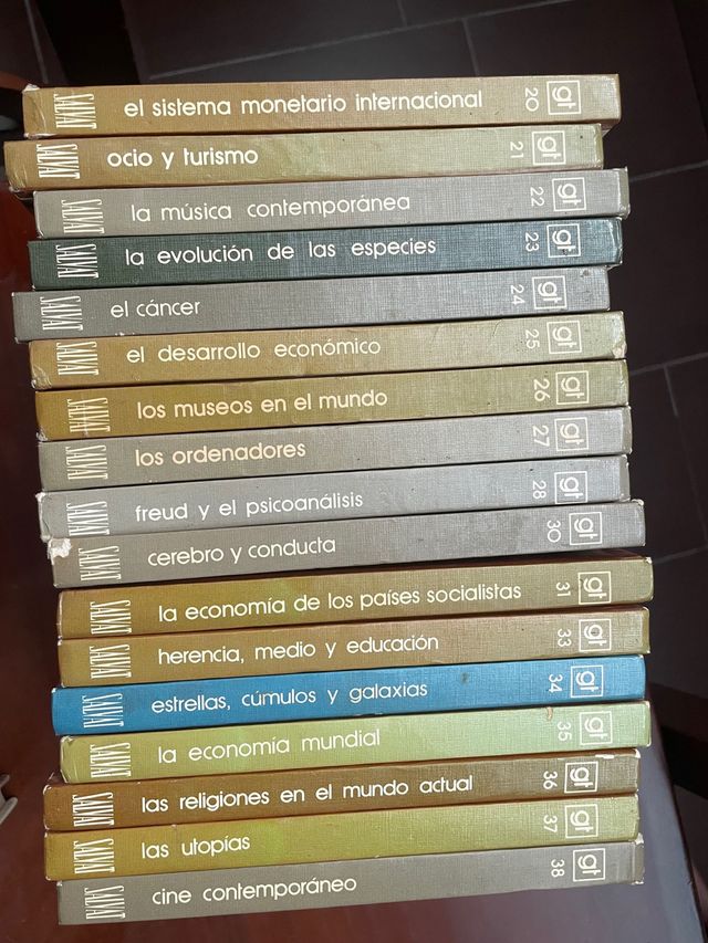 Colección 34 libros SALVAT diferentes temáticas.