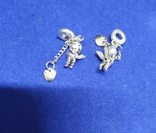 Charm abalorio Ángel alas pulsera Pandora collar