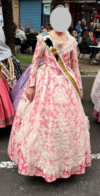 Vestido fallera niña