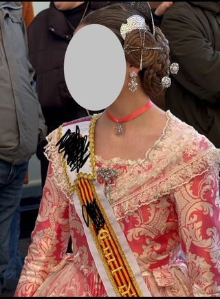 Vestido fallera niña