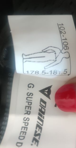 Chaqueta de moto marca Dainese