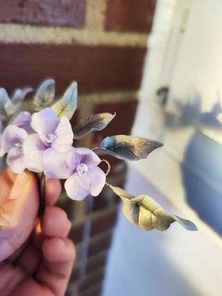 Tocado novia comunión invitada 