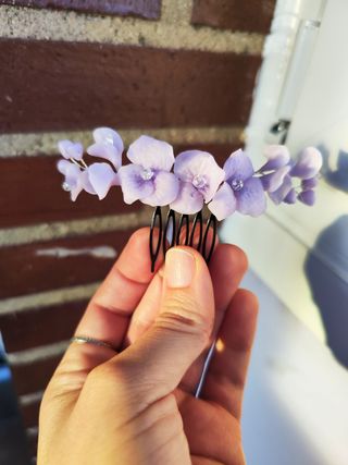 Tocado novia comunión invitada 