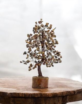 Árbol con piedras de Ojo de Tigre , 300 chips