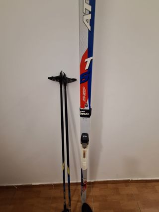 Sci da fondo Salomon T6 Classic 3D Grip con piccozze