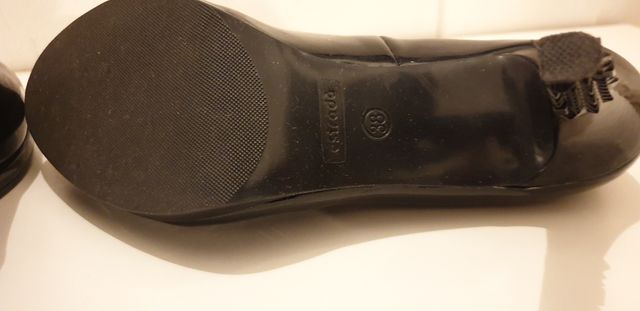 Scarpe donna nero lucido