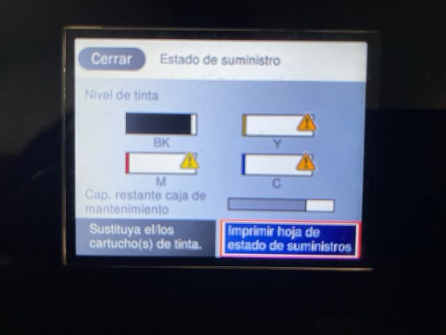 Impresora multifunción