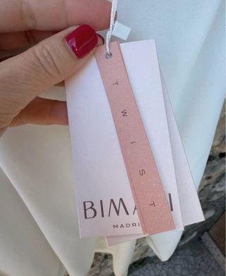 Blusa blanca bimani talla S