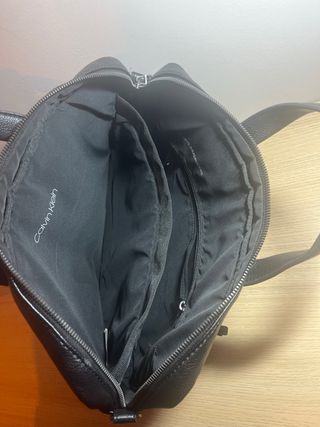 Maletin piel Calvin Klein