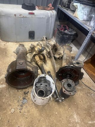 Eje ausa piquersa dumper