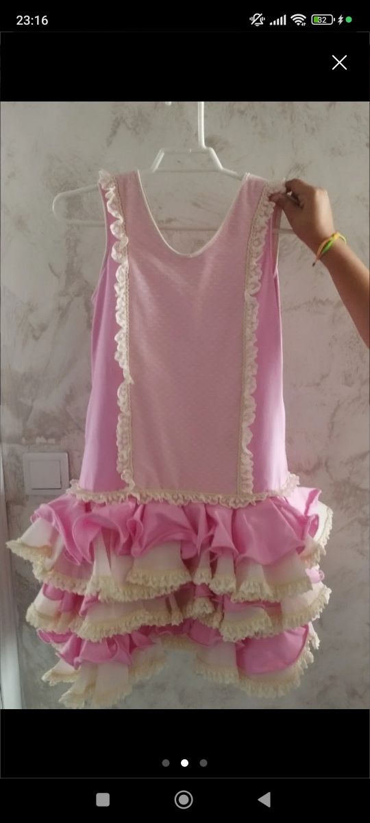 Vestido gitana niña