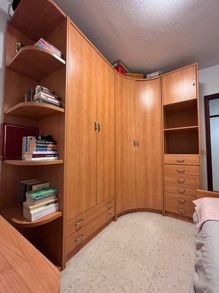 Juego armario y cama dormitorio