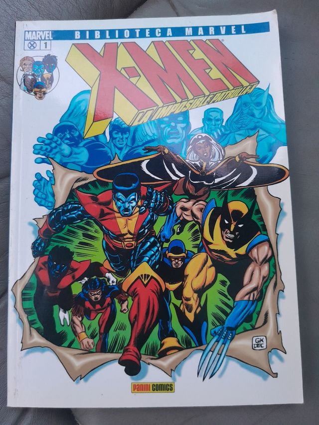 Cómic Marvel XMEN