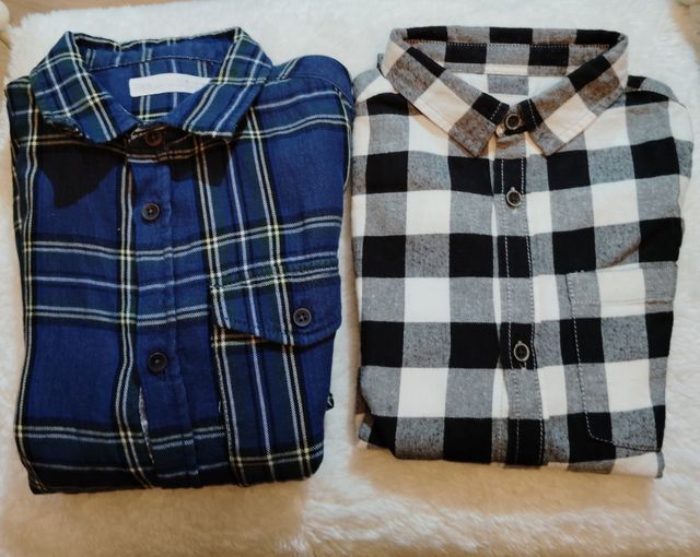 Lote 7 camisas Niño T 7-8 Zara y Gocco