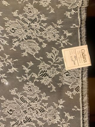 Pieza de chantilli 4,15 X 0,92