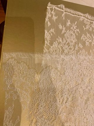 Pieza de chantilli 4,15 X 0,92