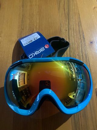 Maschera da sci blu junior