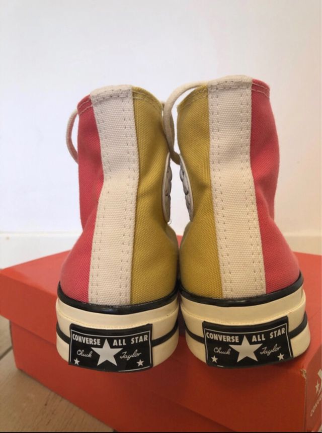 Converse Chuck Taylor 70 bicolore giallo pesca