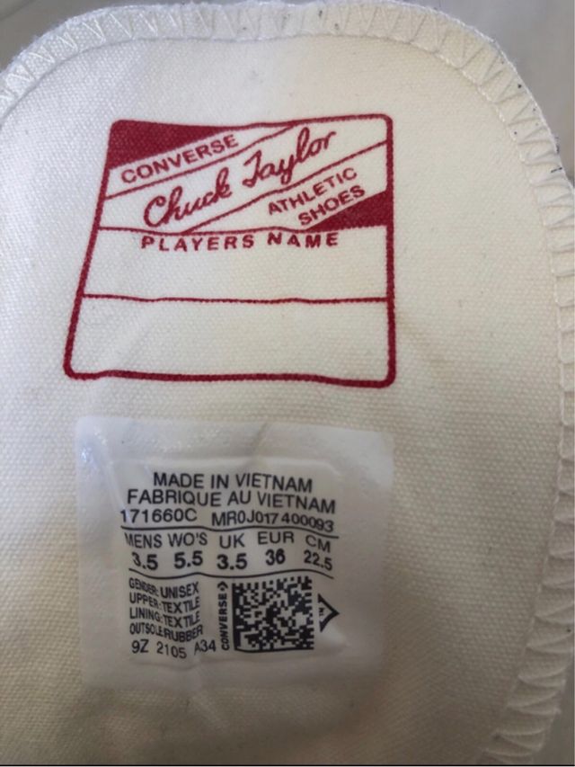 Converse Chuck Taylor 70 bicolore giallo pesca