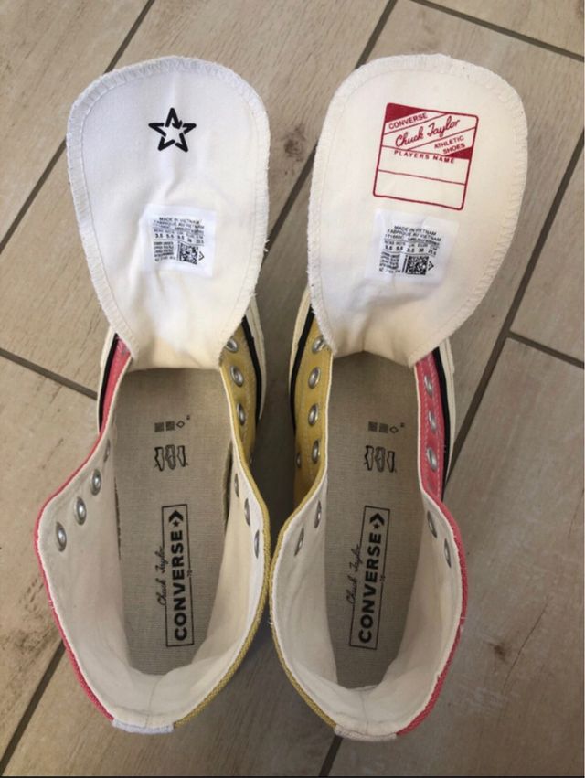 Converse Chuck Taylor 70 bicolore giallo pesca