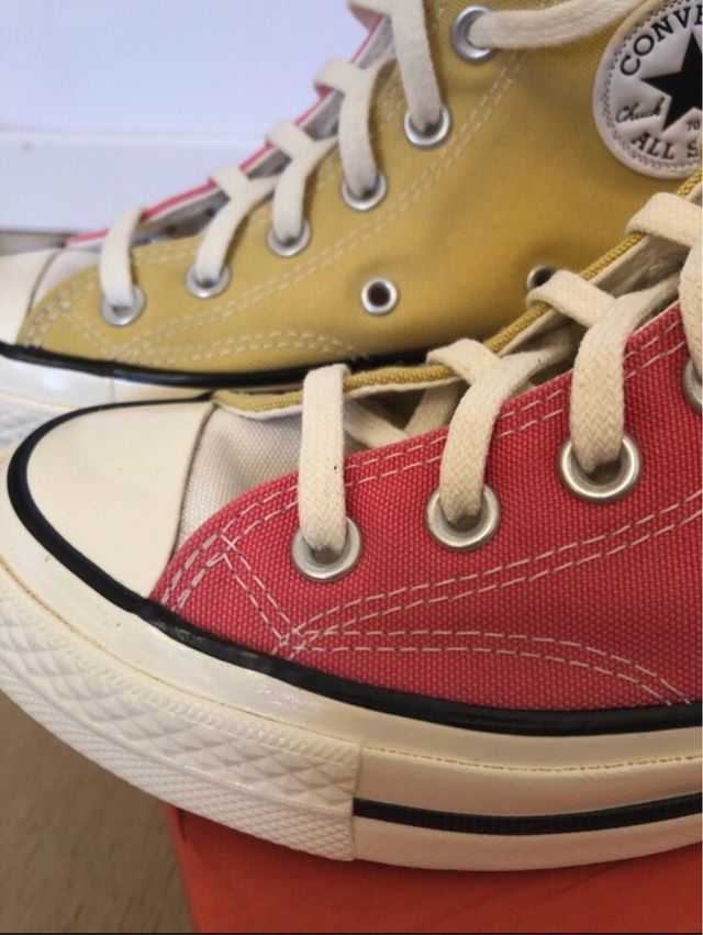 Converse Chuck Taylor 70 bicolore giallo pesca