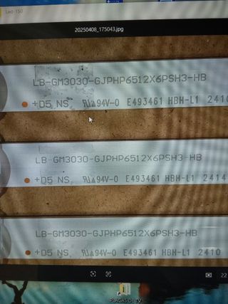 PHILIPS 65PUS8319/12, KIT TIRAS LED nuevas