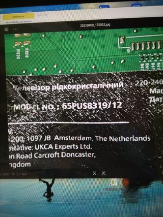 PHILIPS 65PUS8319/12, KIT TIRAS LED nuevas