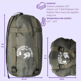 Saco de dormir ligero