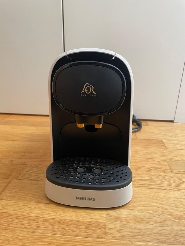 Cafetera L’Or Philips Barista blanca y negra