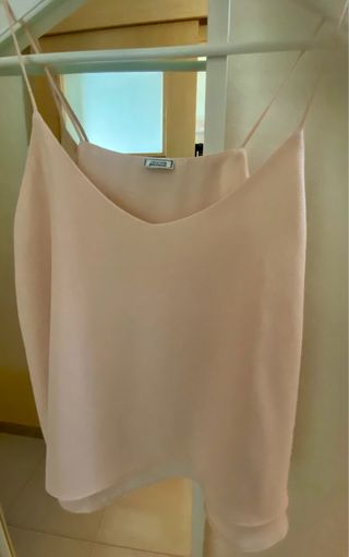 Top tirantes rosa. Blusa mujer