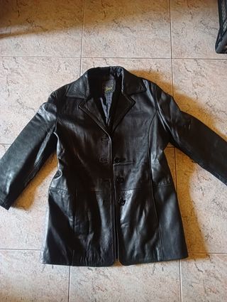 Giubotto in pelle vintage made in Italy