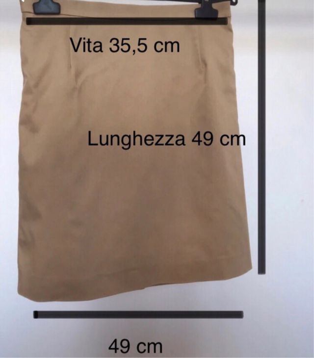 Completo giacca gonna beige Pennyblack tg 44