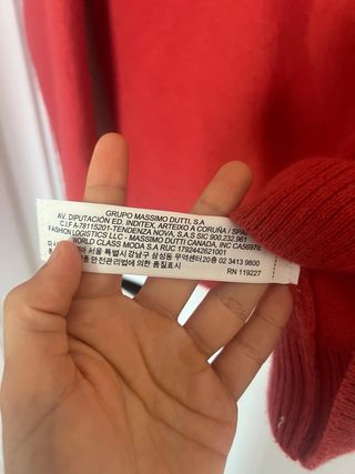 Jersey massimo dutti caballero cashimere