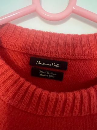 Jersey massimo dutti caballero cashimere