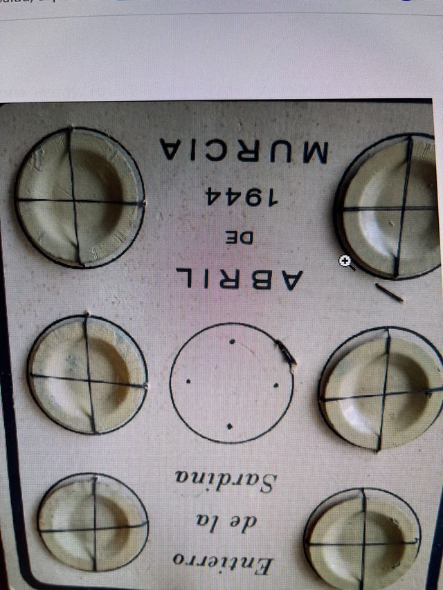 Recuerdo Entierro Sardina Murcia 1944