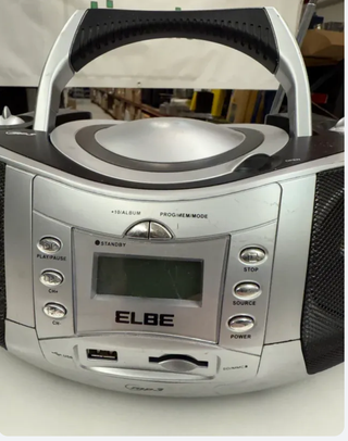 REPRODUCTOR MP3,CD,CASSETTE ELBE