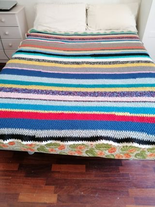 Coperta all uncinetto 
