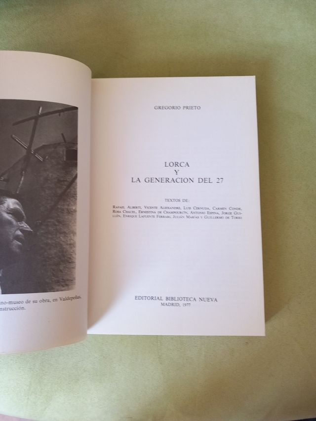 Lorca y La Generacion del 27 (Spanish Edition)