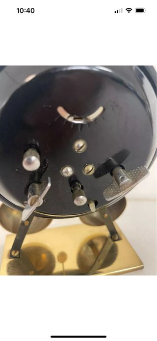 SVEGLIA CINESE VINTAGE MECCANICA ROVESCIATA RARA M