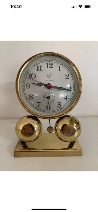 SVEGLIA CINESE VINTAGE MECCANICA ROVESCIATA RARA M