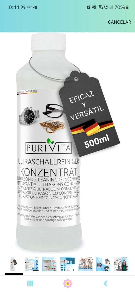 Líquido ultrasonidos