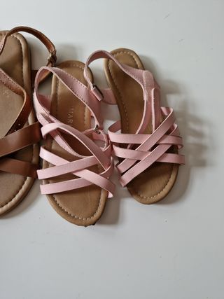 Sandalias niña 2 pares