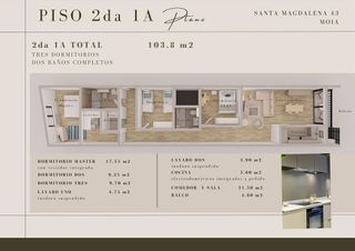 Piso en venta en Moià