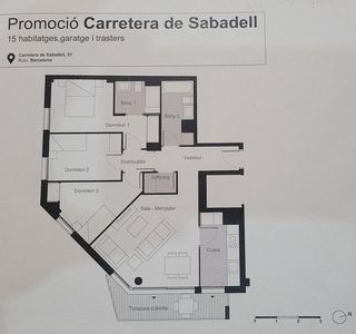 Piso en venta en Ca n'Oriol en Rubí